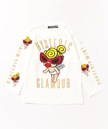 HYSTERIC MINI | GLITTERING ANGEL MINI 長袖Tシャツ(Tシャツ/カットソー)