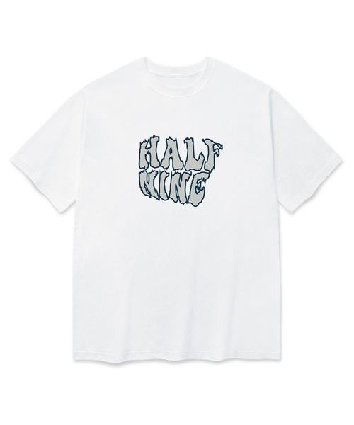 HALFNINE（ハーフナイン）の「リプトジーンズ 半袖Tシャツ F03BRD_HBX10963（Tシャツ/カットソー・メンズ・ホワイト/ブラック/ブルー/グレー系その他・XL/S/L/M）」の2枚目の写真