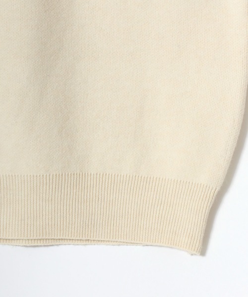 U.S. POLO ASSN.(ユーエスポロアッスン)の「U.S. POLO ASSN./ユーエスポロアッスン ミドルゲージニット ロゴ ワンポイント刺繍 ポロ セーター/レディース メンズ(ニット/セーター・メンズ・ネイビー/ブラック/モカ/グレー/アイボリー・M/L/LL)」の21枚目の写真