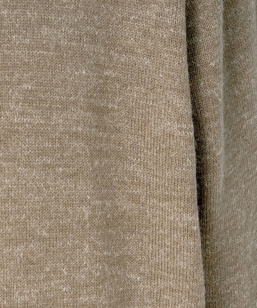 LOEFF(ロエフ)の「<LOEFF>ウール ヘンプ ジップ プルオーバー MENS(ニット/セーター・メンズ・ブラック/ベージュ・1/2)」の8枚目の写真