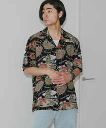 TWO PALMS | TWO PALMS/トゥーパームス レーヨン ハワイアンシャツ アロハシャツ 柄シャツ 開襟シャツ 2026年 夏 夏服(シャツ/ブラウス)