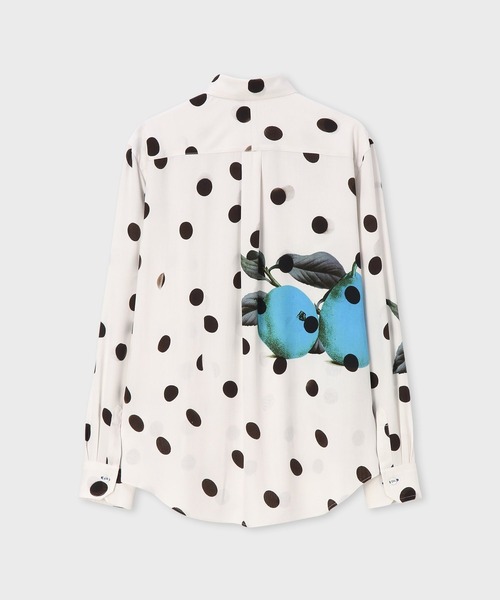 Paul Smith（ポールスミス）の「"Pear Polka" プリントシャツ / 263323 A112（シャツ/ブラウス・メンズ・オフホワイト・X-LARGE/LARGE/MEDIUM/SMALL）」の3枚目の写真