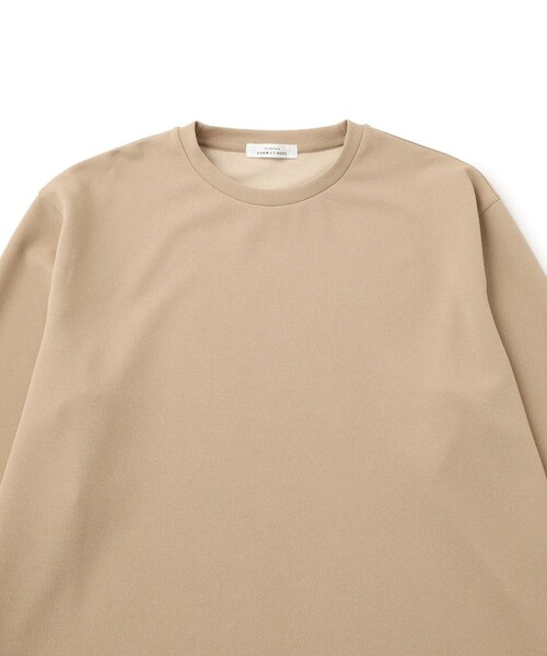 le cercle ADAM ET ROPE'（ルセルクルアダムエロペ）の「ポンチドロップショルダーTOP（Tシャツ/カットソー・メンズ・オレンジ/ブラック/ベージュ・L/M/LL）」の15枚目の写真
