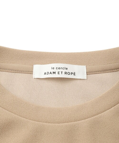 le cercle ADAM ET ROPE'（ルセルクルアダムエロペ）の「ポンチドロップショルダーTOP（Tシャツ/カットソー・メンズ・オレンジ/ブラック/ベージュ・L/M/LL）」の19枚目の写真