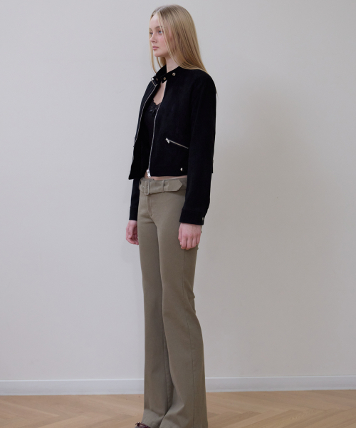 ROSEFRANTZ（ロゼフランツ）の「Suede Racer Jacket [Black]（その他アウター・レディース・ブラック・OS）」の3枚目の写真