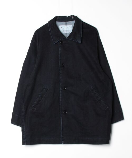 VOAAOV(ヴォアーブ)の「【VOAAOV】OLD TRAIN DENIM Coverall Jacket(その他アウター・メンズ・オリーブ/ブラウン/ブラック・2)」の1枚目の写真