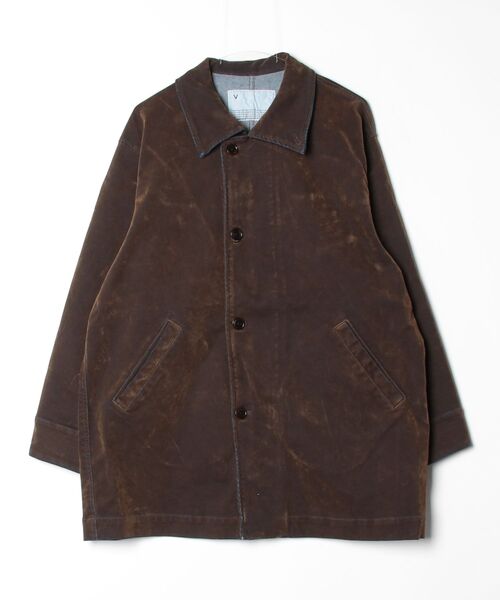 VOAAOV(ヴォアーブ)の「【VOAAOV】OLD TRAIN DENIM Coverall Jacket(その他アウター・メンズ・オリーブ/ブラウン/ブラック・2)」の19枚目の写真