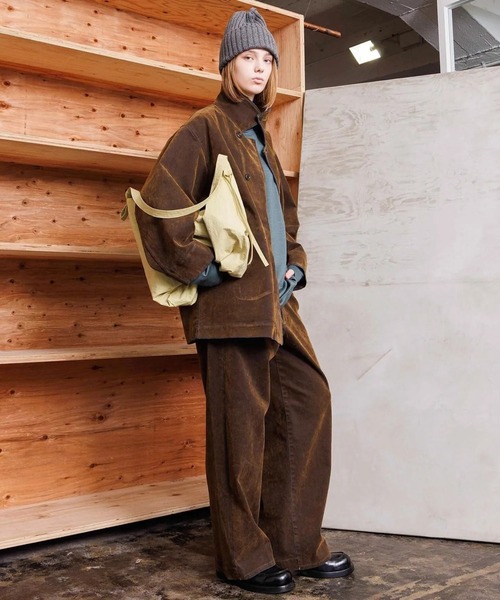 VOAAOV(ヴォアーブ)の「【VOAAOV】OLD TRAIN DENIM Coverall Jacket(その他アウター・メンズ・オリーブ/ブラウン/ブラック・2)」の11枚目の写真