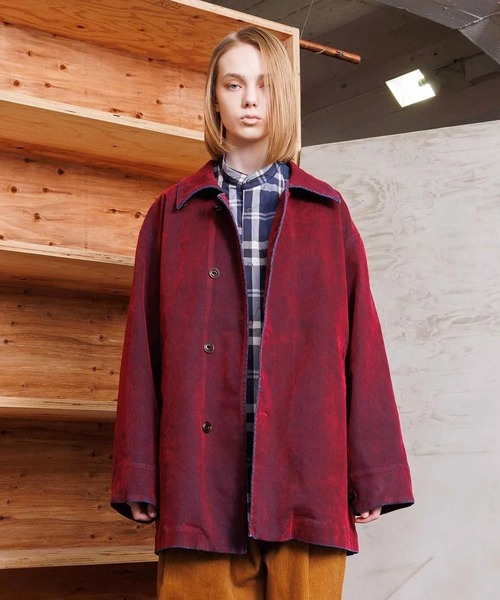 VOAAOV(ヴォアーブ)の「【VOAAOV】OLD TRAIN DENIM Coverall Jacket(その他アウター・メンズ・オリーブ/ブラウン/ブラック・2)」の14枚目の写真