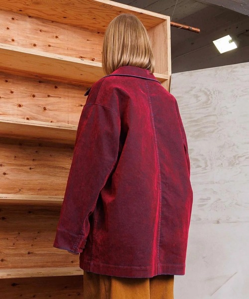 VOAAOV(ヴォアーブ)の「【VOAAOV】OLD TRAIN DENIM Coverall Jacket(その他アウター・メンズ・オリーブ/ブラウン/ブラック・2)」の16枚目の写真
