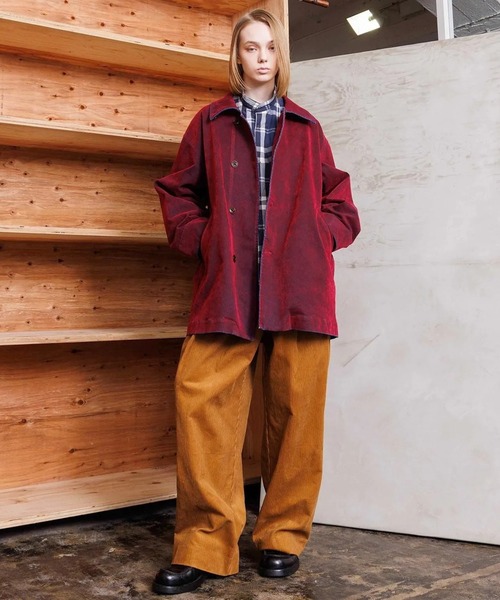 VOAAOV(ヴォアーブ)の「【VOAAOV】OLD TRAIN DENIM Coverall Jacket(その他アウター・メンズ・オリーブ/ブラウン/ブラック・2)」の17枚目の写真