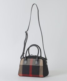 クレストブリッジチェックミニボストン