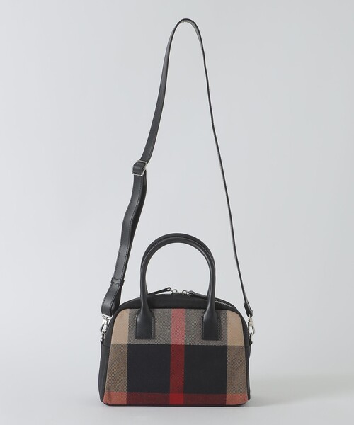 CB CRESTBRIDGE(シービークレストブリッジ)の「クレストブリッジチェックミニボストン(ショルダーバッグ・レディース・ブルー系その他7/ライトベージュ・FREE)」の14枚目の写真