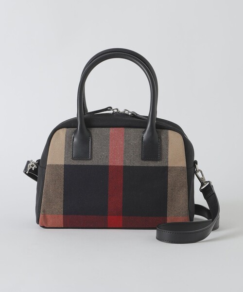CB CRESTBRIDGE(シービークレストブリッジ)の「クレストブリッジチェックミニボストン(ショルダーバッグ・レディース・ブルー系その他7/ライトベージュ・FREE)」の7枚目の写真