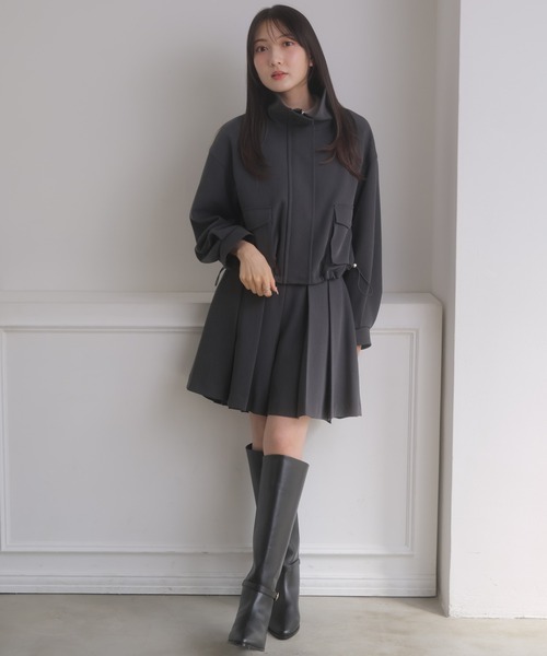 NOELA(ノエラ)の「プリーツショートパンツ(その他パンツ・レディース・ブラウン/グレー・M/S)」の4枚目の写真