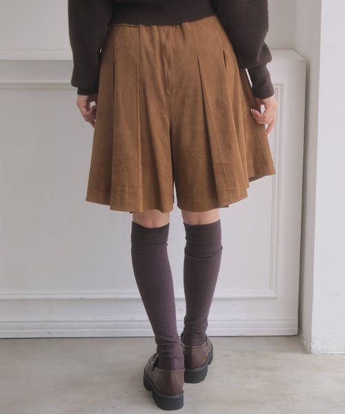 NOELA(ノエラ)の「プリーツショートパンツ(その他パンツ・レディース・ブラウン/グレー・M/S)」の10枚目の写真
