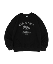 [起毛選択] CB クラブ Garments PLAGG スウェット (ブラック)
