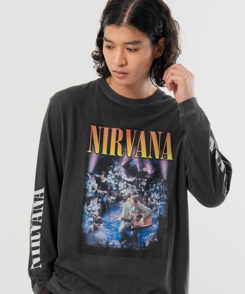 NIRVANA(ニルヴァーナ)の「JOHNBULL-NIRVANA LSTEE(Tシャツ/カットソー・メンズ・ブラック系3/ブラック系2/ホワイト/ホワイト系3/ブラック/ホワイト系2・M/L)」の6枚目の写真