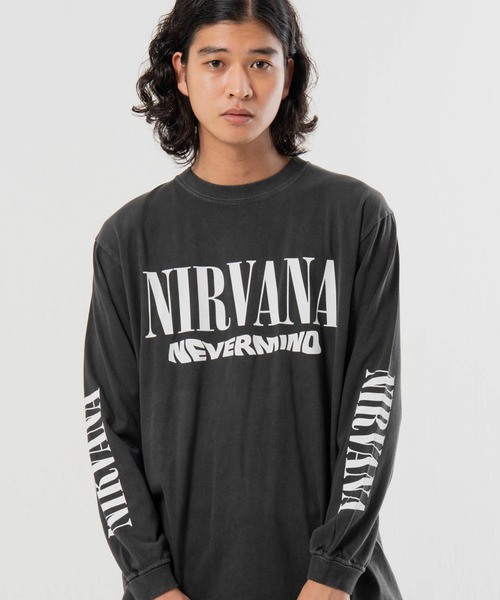 NIRVANA(ニルヴァーナ)の「JOHNBULL-NIRVANA LSTEE(Tシャツ/カットソー・メンズ・ブラック系3/ブラック系2/ホワイト/ホワイト系3/ブラック/ホワイト系2・M/L)」の4枚目の写真