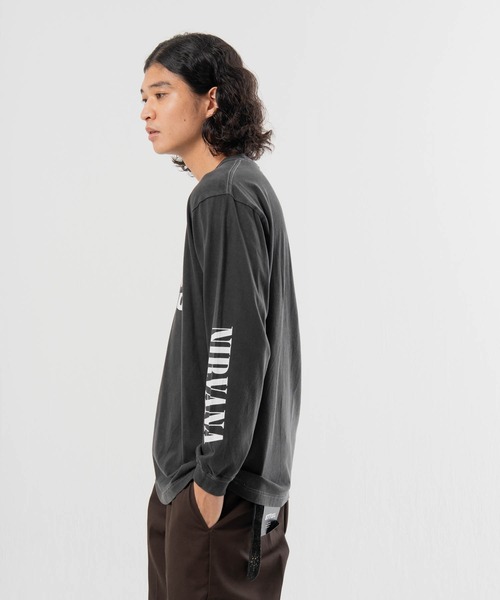 NIRVANA(ニルヴァーナ)の「JOHNBULL-NIRVANA LSTEE(Tシャツ/カットソー・メンズ・ブラック系3/ブラック系2/ホワイト/ホワイト系3/ブラック/ホワイト系2・M/L)」の14枚目の写真