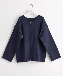WEB限定 / 配色ニットジャケット