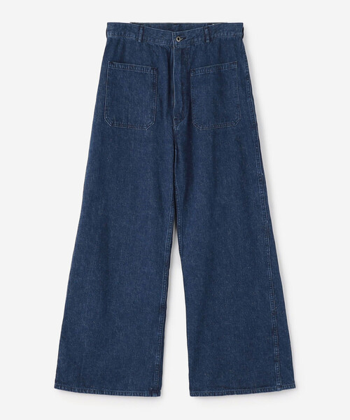 orSlow（オアスロウ）の「orSlow | U.S NAVY WOMEN’S DENIM FLARE PANTS WOMEN（デニムパンツ・レディース・ブルー系その他・2/1）」の3枚目の写真