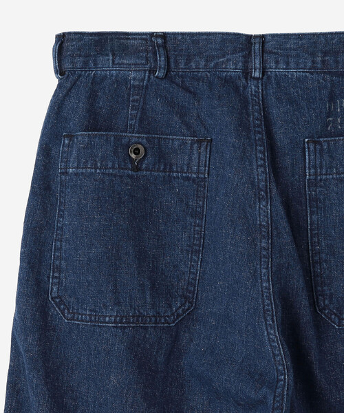 orSlow（オアスロウ）の「orSlow | U.S NAVY WOMEN’S DENIM FLARE PANTS WOMEN（デニムパンツ・レディース・ブルー系その他・2/1）」の6枚目の写真