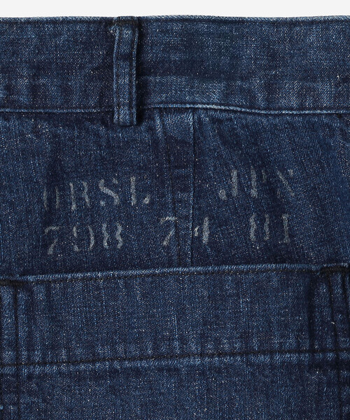 orSlow（オアスロウ）の「orSlow | U.S NAVY WOMEN’S DENIM FLARE PANTS WOMEN（デニムパンツ・レディース・ブルー系その他・2/1）」の10枚目の写真