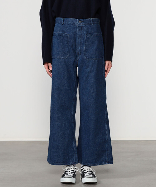 orSlow（オアスロウ）の「orSlow | U.S NAVY WOMEN’S DENIM FLARE PANTS WOMEN（デニムパンツ・レディース・ブルー系その他・2/1）」の11枚目の写真