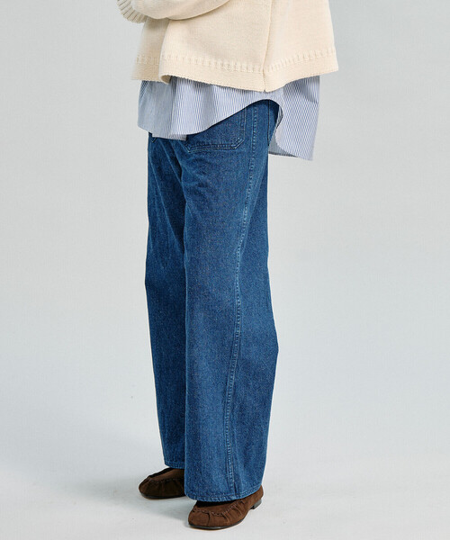 orSlow（オアスロウ）の「orSlow | U.S NAVY WOMEN’S DENIM FLARE PANTS WOMEN（デニムパンツ・レディース・ブルー系その他・2/1）」の18枚目の写真