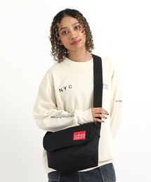 Manhattan Portage | NYLON MESSENGER BAG JR (SM) BP W/DIV MGNT VER2(メッセンジャーバッグ)