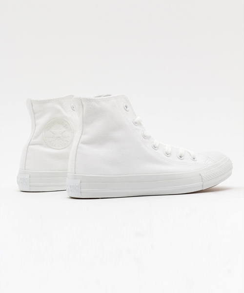 CONVERSE（コンバース）の「コンバースオールスターホワイトプラスハイカット 718088 （スニーカー・レディース・ホワイト・LARGE/MEDIUM）」の4枚目の写真