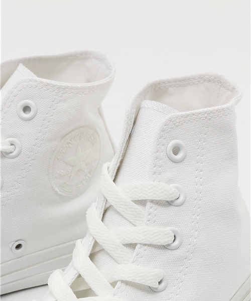 CONVERSE（コンバース）の「コンバースオールスターホワイトプラスハイカット 718088 （スニーカー・レディース・ホワイト・LARGE/MEDIUM）」の6枚目の写真