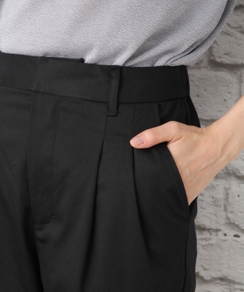 LEPSIM(レプシィム)の「コットンモダールポリウレタントラウザーパンツ 725471(その他パンツ・レディース・ベージュ/ライトグレー/ブラック/カーキ・SMALL/LARGE/MEDIUM)」の8枚目の写真