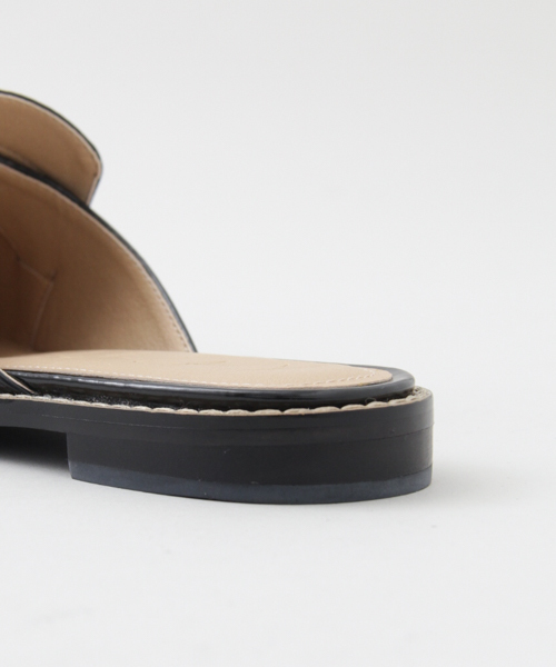 KBF+（ケービーエフプラス）の「KBF+ フリンジバックレスシューズ（その他シューズ・レディース・ブラウン/ブラック・38/36/37）」の8枚目の写真