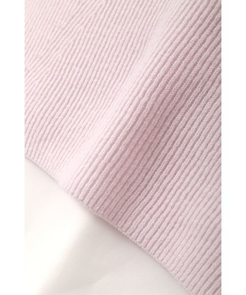 22 OCTOBRE（ヴァンドゥ－オクトーブル）の「【Oggi 12月号掲載】チュニック丈ニットセット（ニット/セーター・レディース・ネイビー/ホワイト/ピンク/グレー/ブルー・2）」の11枚目の写真