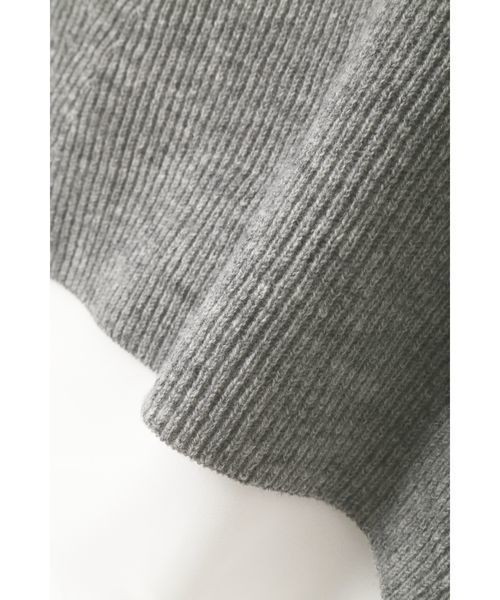 22 OCTOBRE（ヴァンドゥ－オクトーブル）の「【Oggi 12月号掲載】チュニック丈ニットセット（ニット/セーター・レディース・ネイビー/ホワイト/ピンク/グレー/ブルー・2）」の14枚目の写真