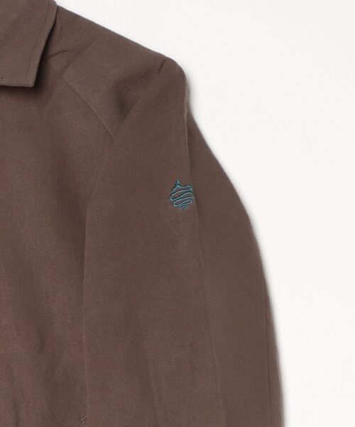 ALDIES(アールディーズ)の「Linen Souvenir Jacket / リネンスーベニアジャケット(ブルゾン・メンズ・ブラック/ネイビー/ブラウン・SMALL/MEDIUM/LARGE)」の6枚目の写真