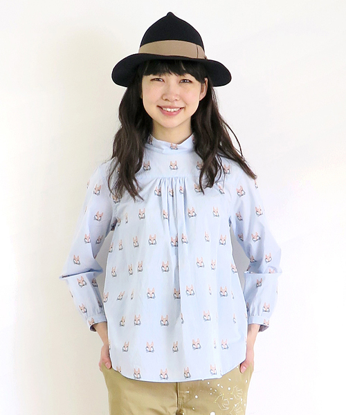 Ne-net（ネネット）の「S フォックスジャガード（シャツ