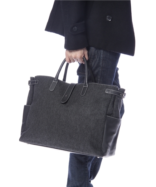BEAMS F（ビームスエフ）の「MASSIMO / フラノトートバッグ（トート 