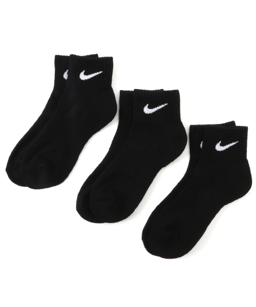 NIKE（ナイキ）の「WEGO/NIKE 3Pソックス（ソックス/靴下・レディース・ホワイト/ブラック/その他・MEDIUM）」の3枚目の写真
