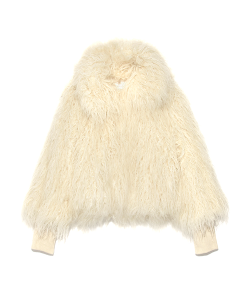 Snidel スナイデル の ショートエコファーコート その他アウター Wear