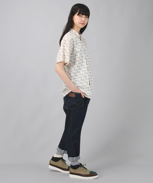 Wrangler(ラングラー)の「Wrangler DENIM PANTS(デニムパンツ・レディース・ネイビー・02/01/03)」の2枚目の写真