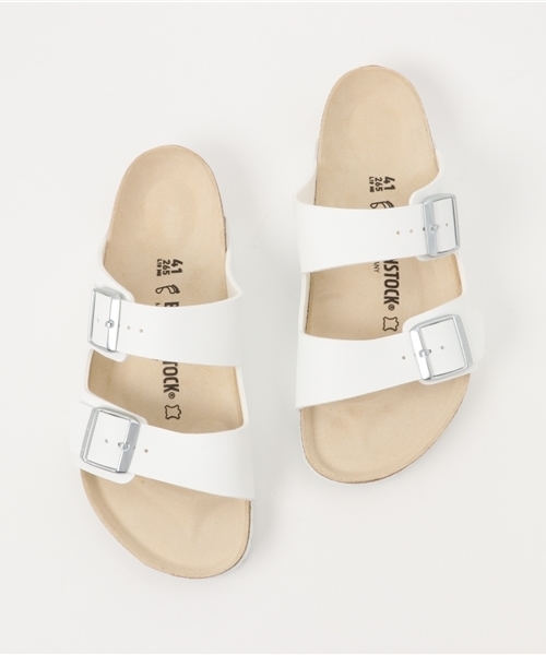 BIRKENSTOCK（ビルケンシュトック）の「BIRKENSTOCK Arizona Birko Flor ビルケンシュトック アリゾナ サンダル（サンダル・メンズ・ホワイト/ダークブラウン/ブラック/シルバー・26.5cm/25.0cm/26.0cm/27.0cm/28.0cm/26cm/27cm/28cm/25cm/24.0cm/28.5cm/24.5cm）」の8枚目の写真