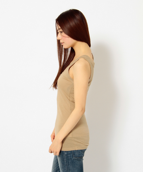 Ray BEAMS（レイビームス）の「◎Ray BEAMS LOS ANGELES / NEWタンクトップ（タンクトップ・レディース・ホワイト/ブラック/ベージュ系その他/オレンジ/ブルー系その他/ピンク/イエロー/チャコールグレー・1/2）」の9枚目の写真