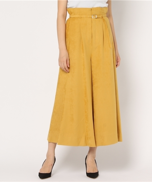 PEGGY LANA(ペギーラナ)の「Super Flare Hi-waist Pants(その他パンツ・レディース・グリーン/ブラウン/ベージュ/イエロー・2/0/1)」の16枚目の写真