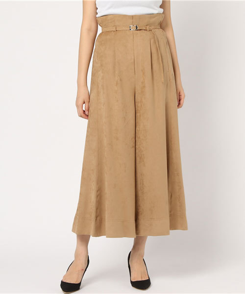 PEGGY LANA(ペギーラナ)の「Super Flare Hi-waist Pants(その他パンツ・レディース・グリーン/ブラウン/ベージュ/イエロー・2/0/1)」の3枚目の写真