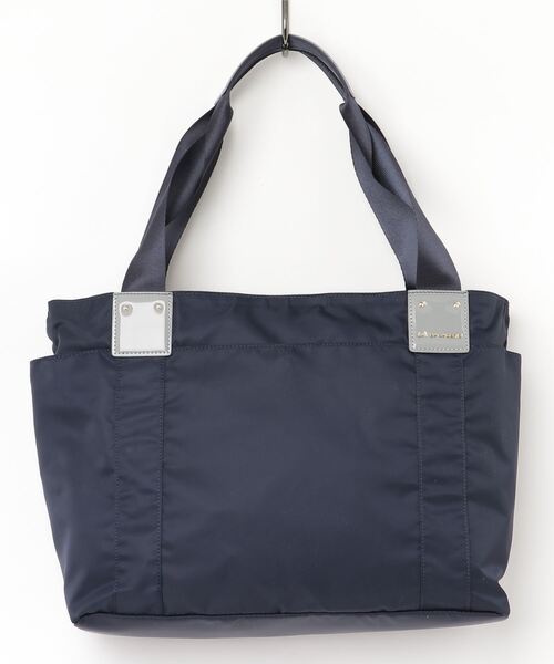 LA BAGAGERIE（ラバガジェリー）の「ナイロントートバッグ（ショルダーバッグ・レディース・ブラック/ネイビー/グレー/グリーン/パープル/ブルー系その他/ベージュ/ダークグレー/カーキ/ブラウン・FREE）」の9枚目の写真