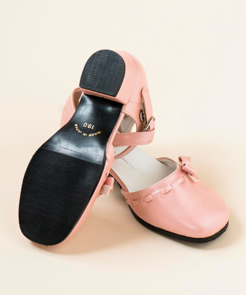 Catherine Cottage（キャサリンコテージ）の「リボンフォーマルシューズ（ドレスシューズ・キッズ・ホワイト/ブラック/シルバー/ゴールド/ピンク・16/17/18/19/20/21/22/23/24）」の8枚目の写真