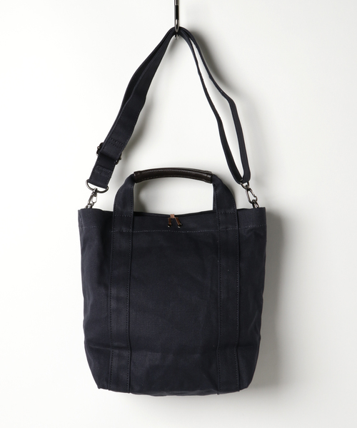 BAYFLOW（ベイフロー）の「BAYFLOW／2WAYコンチョロゴトート　18SS（トートバッグ・レディース・ネイビー/アイボリー/グレー・FREE）」の21枚目の写真